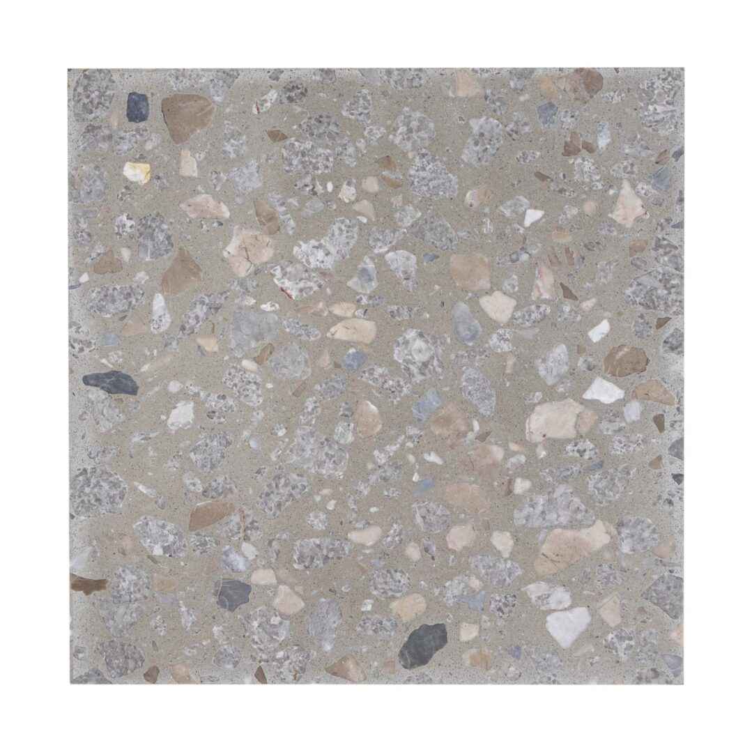 SS-TZRB881P | Terrazzo Living 8"x8" (Riverbed) - SAMPLE