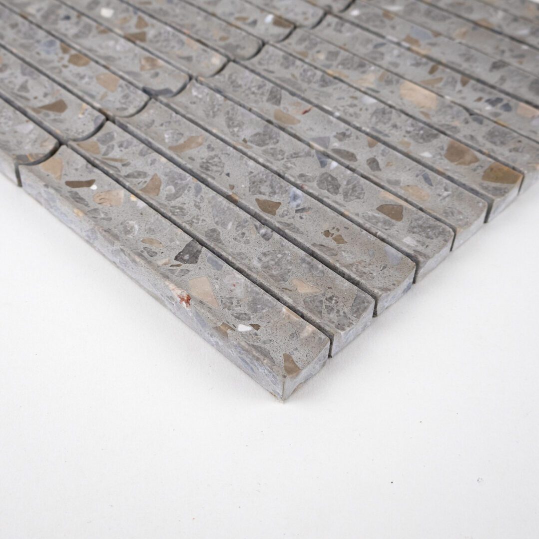 Terrazzo Living | 1"x6" Terrazzo Mosaic Wall Tile