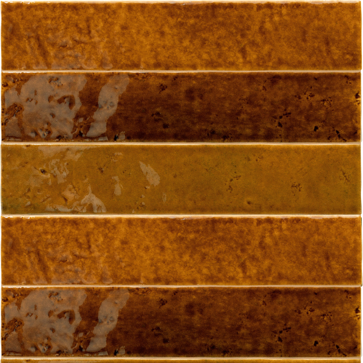 Meora | 2.5"x13" Ceramic Handmade Look Crackle Wall Tile