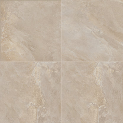 Bergen 24"x24" Porcelain Stone Look Floor & Wall Tile