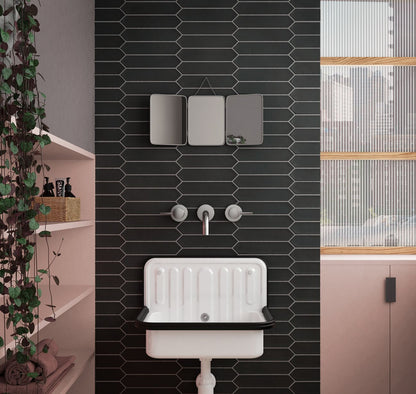 Lanse Picket | 2"x10" Elongated Hex Wall Tile