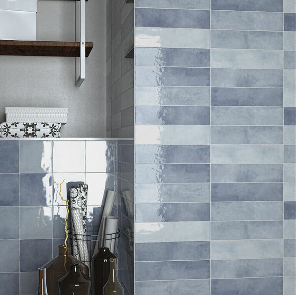 Moos Zellige | 3"x11" Ceramic Zellige Wall Tile
