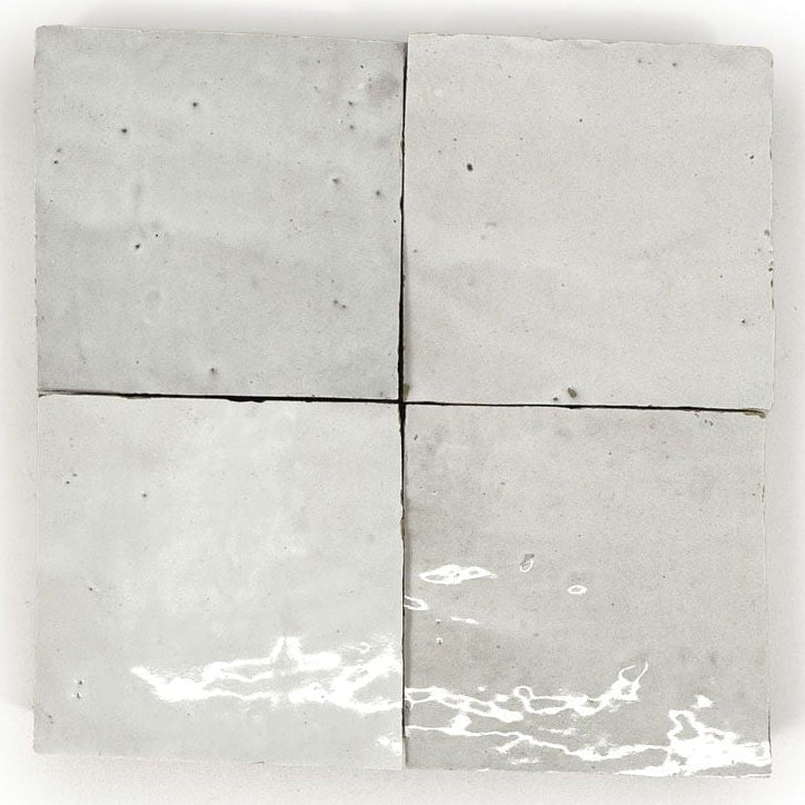 Hand Crafted Zellige | 4"x4" Terracotta Wall Tile