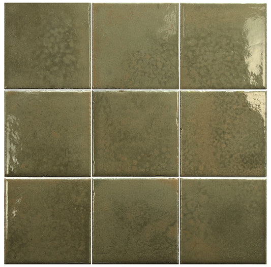 Bohemian Living | 4"x4" Decorative Porcelain Wall Tile