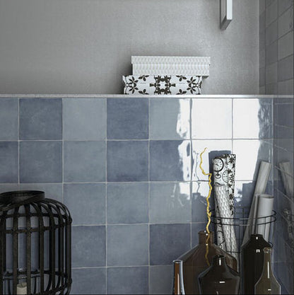 Moos Zellige | 5"x5" Ceramic Zellige Wall Tile
