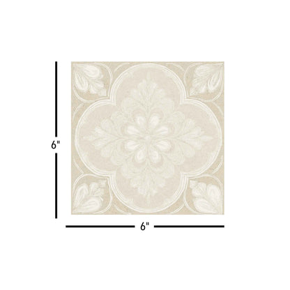 Flora Moda | 6"x6" Siena Porcelain Encaustic Look Floor & Wall Tile
