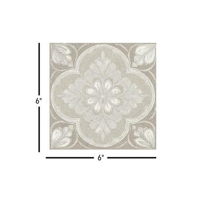Flora Moda | 6"x6" Siena Porcelain Encaustic Look Floor & Wall Tile