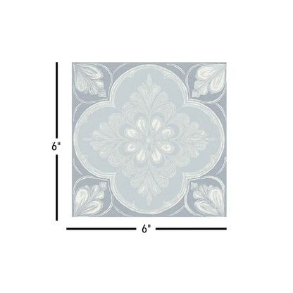 Flora Moda | 6"x6" Siena Porcelain Encaustic Look Floor & Wall Tile