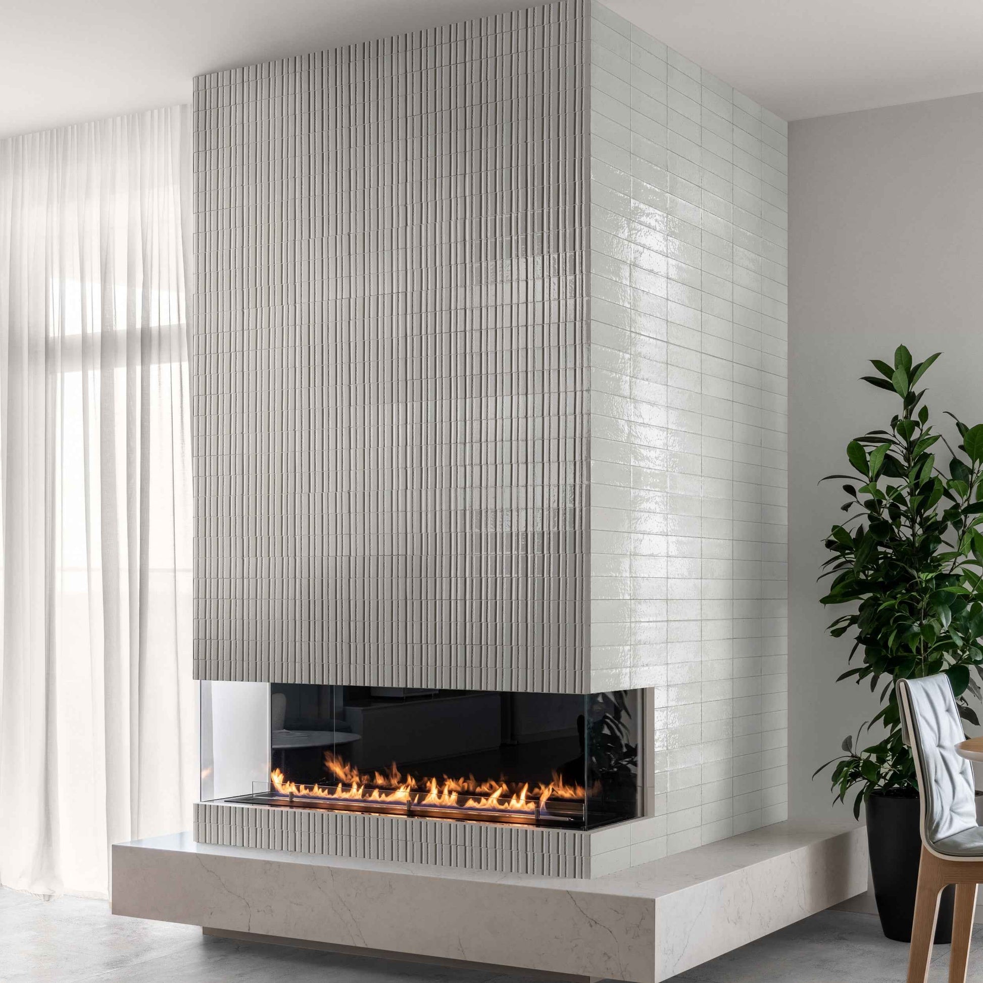 Glazel | 3"x8" Handmade Look Porcelain Wall Tile