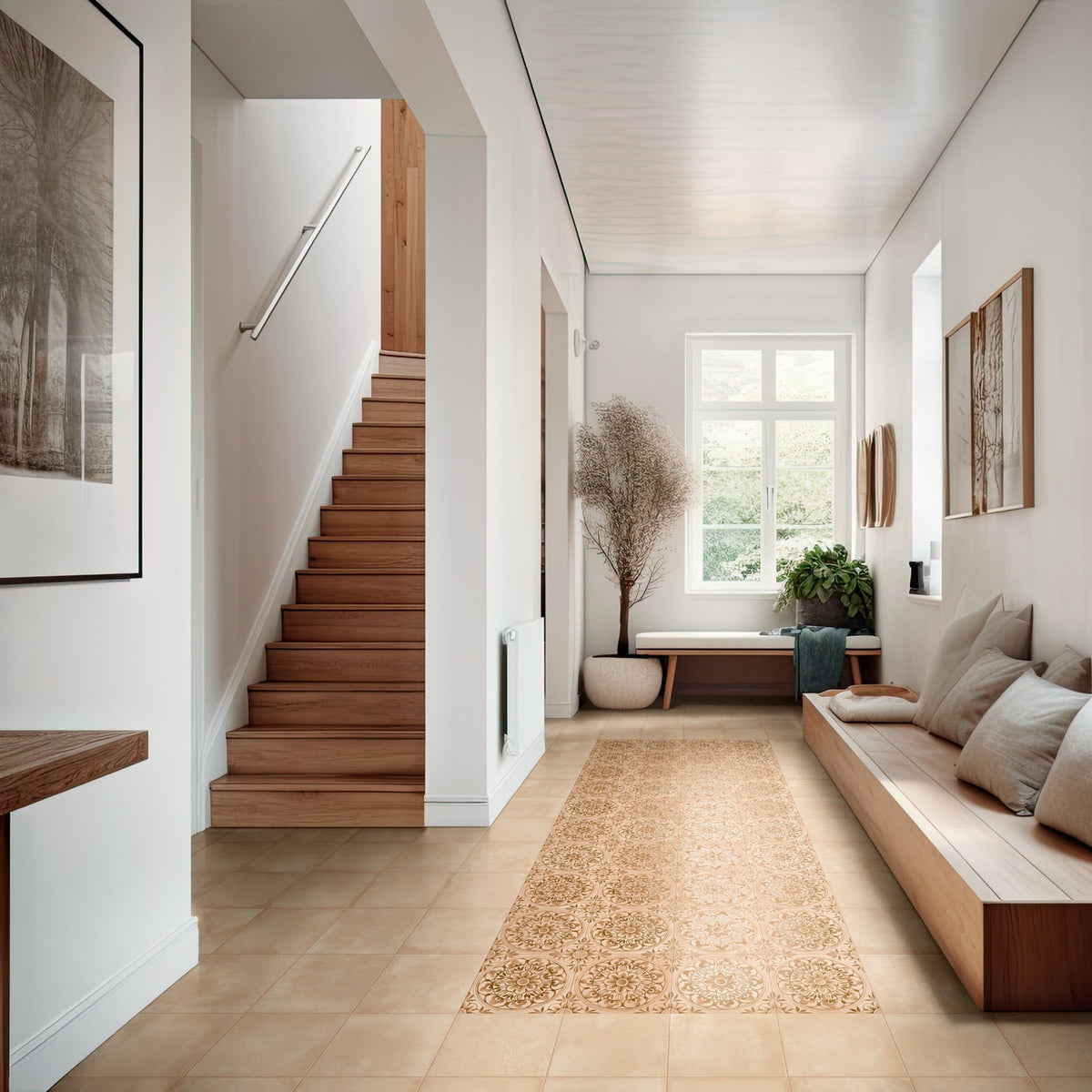 Amaras | 8"x8" Porcelain Floor & Wall Tile