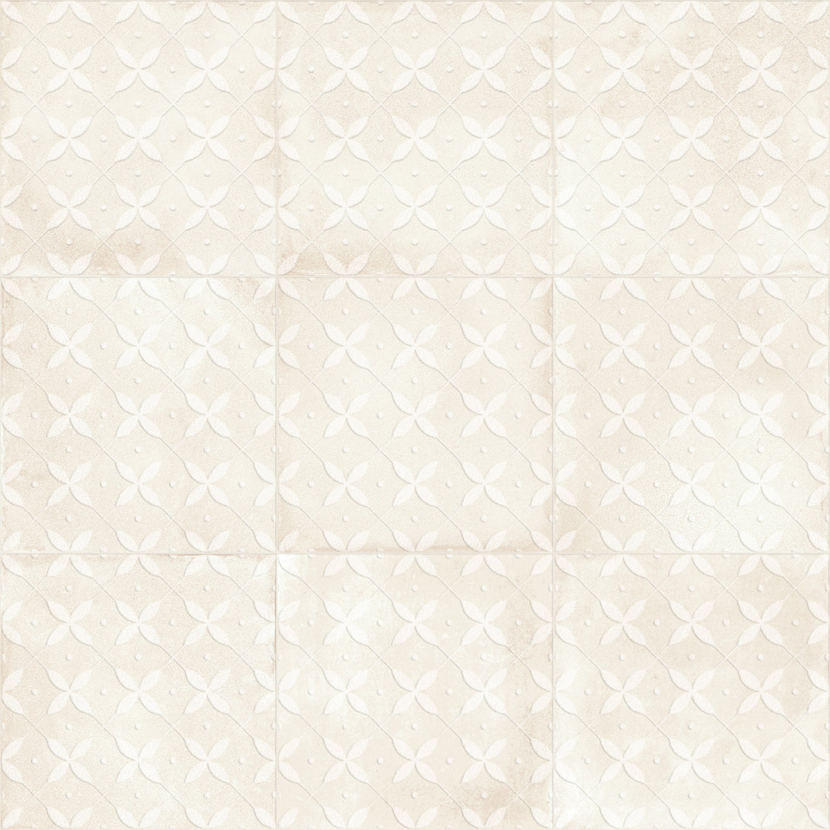 Amaras | 8"x8" Porcelain Zucchero Deco Floor & Wall Tile
