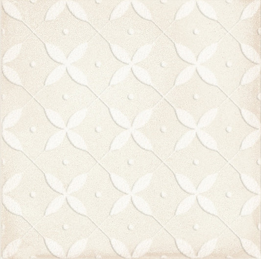 Amaras | 8"x8" Porcelain Zucchero Deco Floor & Wall Tile