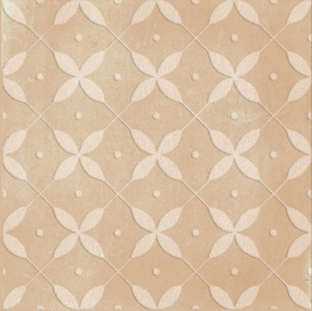 Amaras | 8"x8" Porcelain Zucchero Deco Floor & Wall Tile