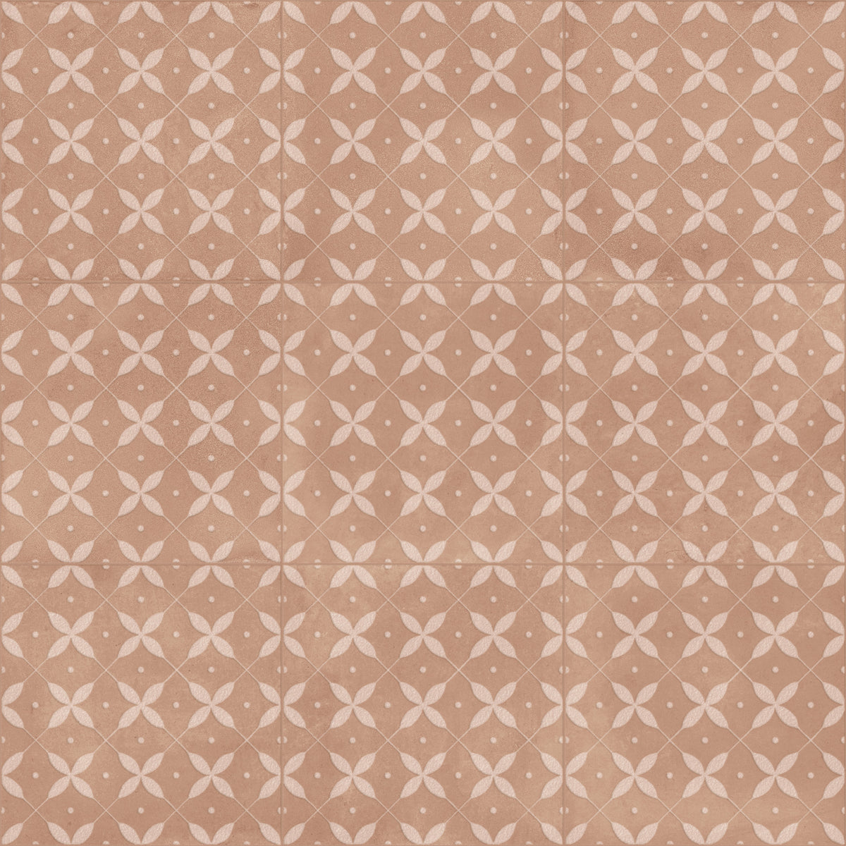 Amaras | 8"x8" Porcelain Zucchero Deco Floor & Wall Tile