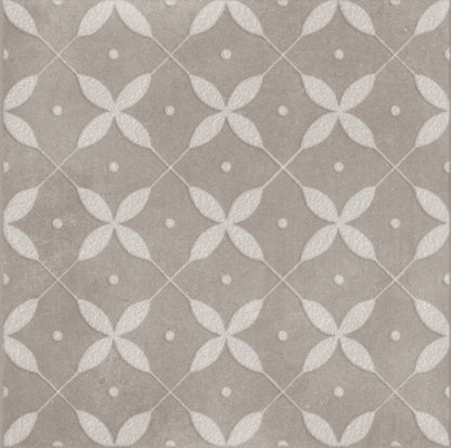 Amaras | 8"x8" Porcelain Zucchero Deco Floor & Wall Tile