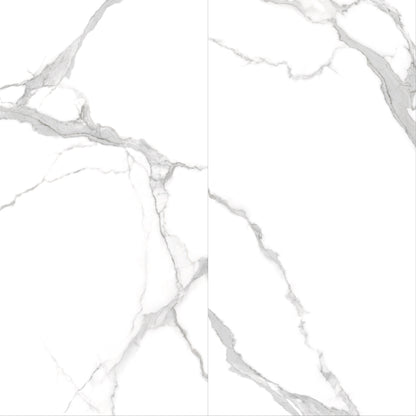 Dream | 24"x48" Grecian Stattuario Porcelain Marble Look Floor & Wall Tile