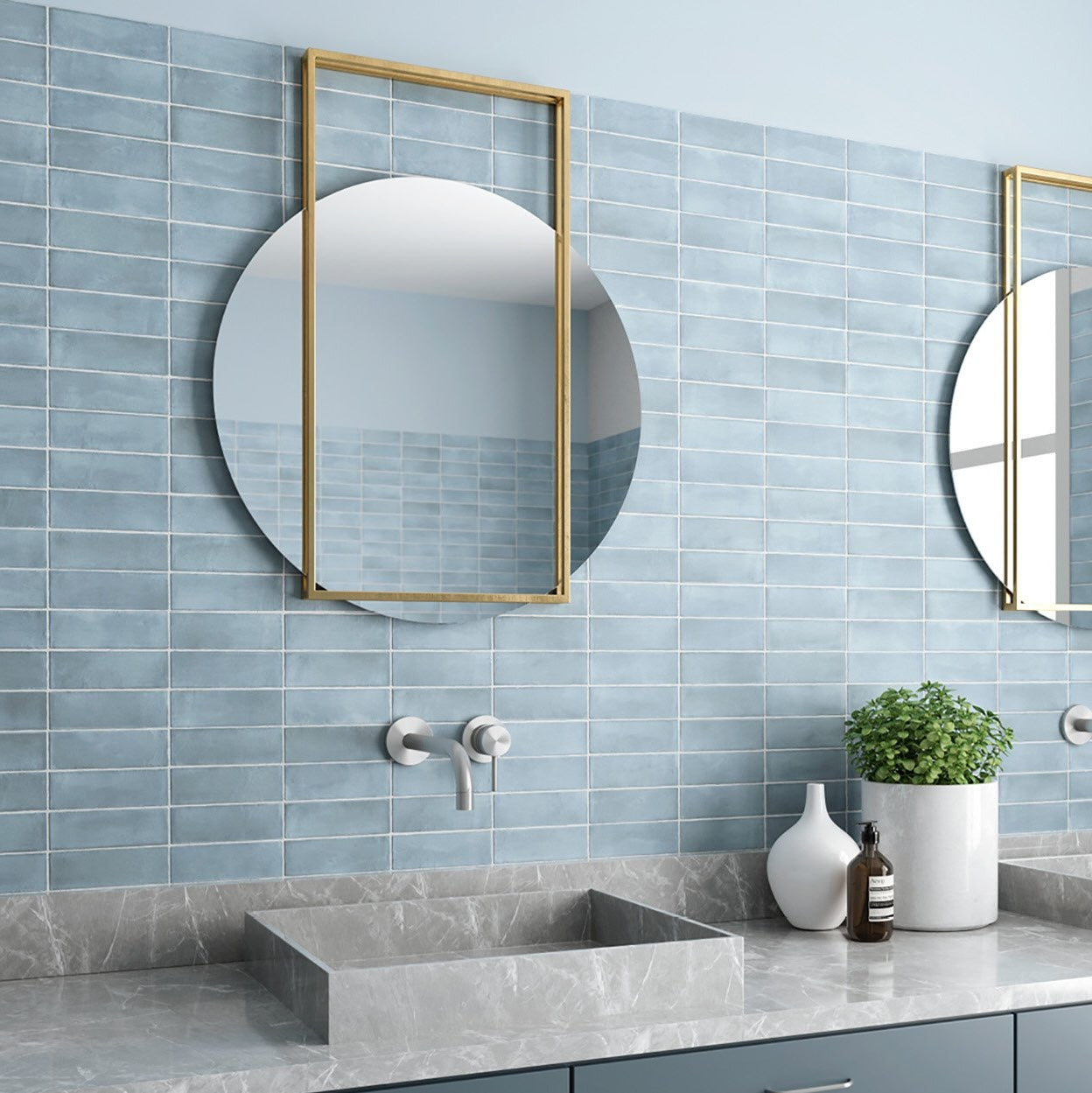 Coco Living | 2"x6" Porcelain Zellige Floor & Wall Tile