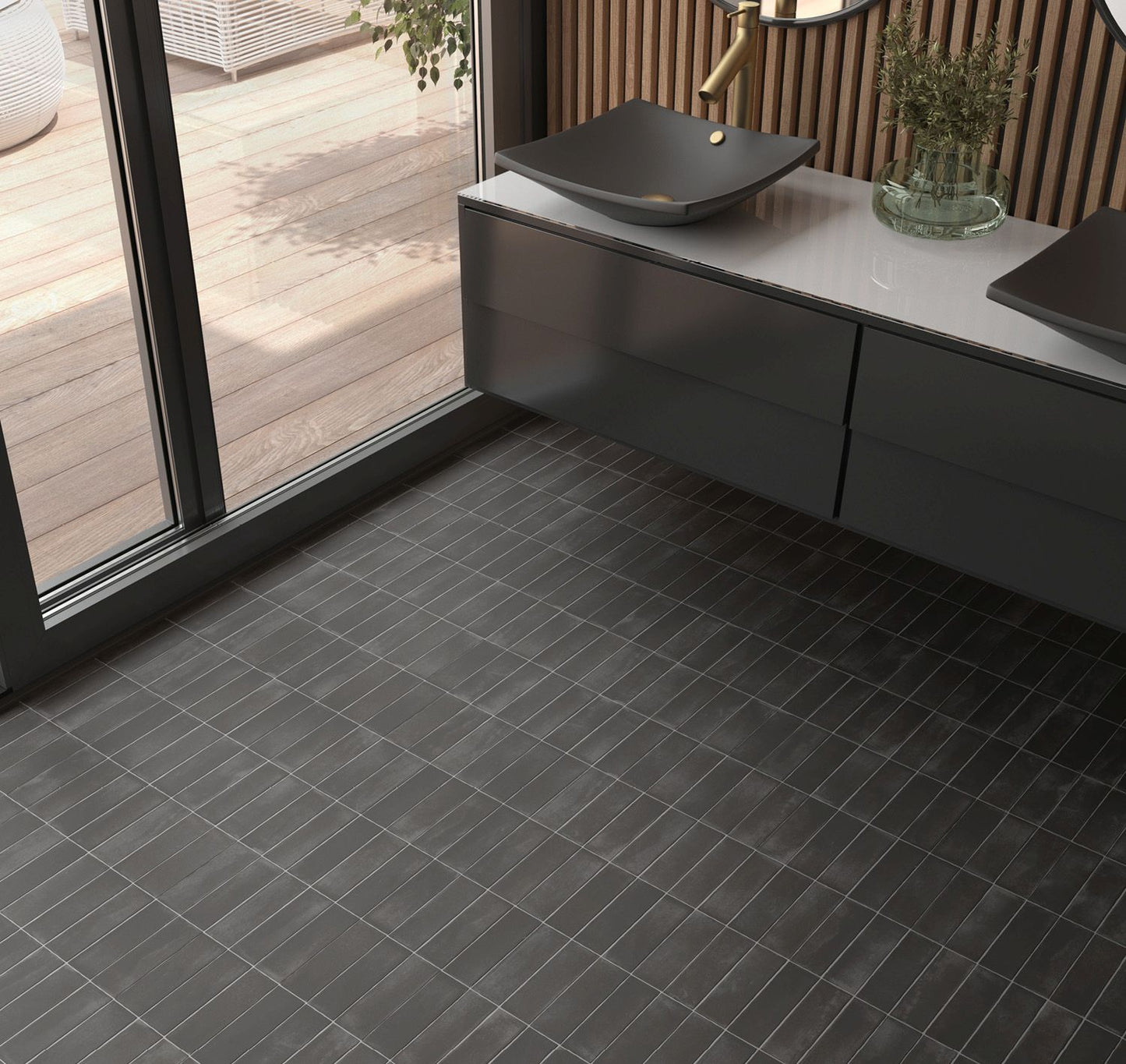 Coco Living | 2"x6" Porcelain Zellige Floor & Wall Tile