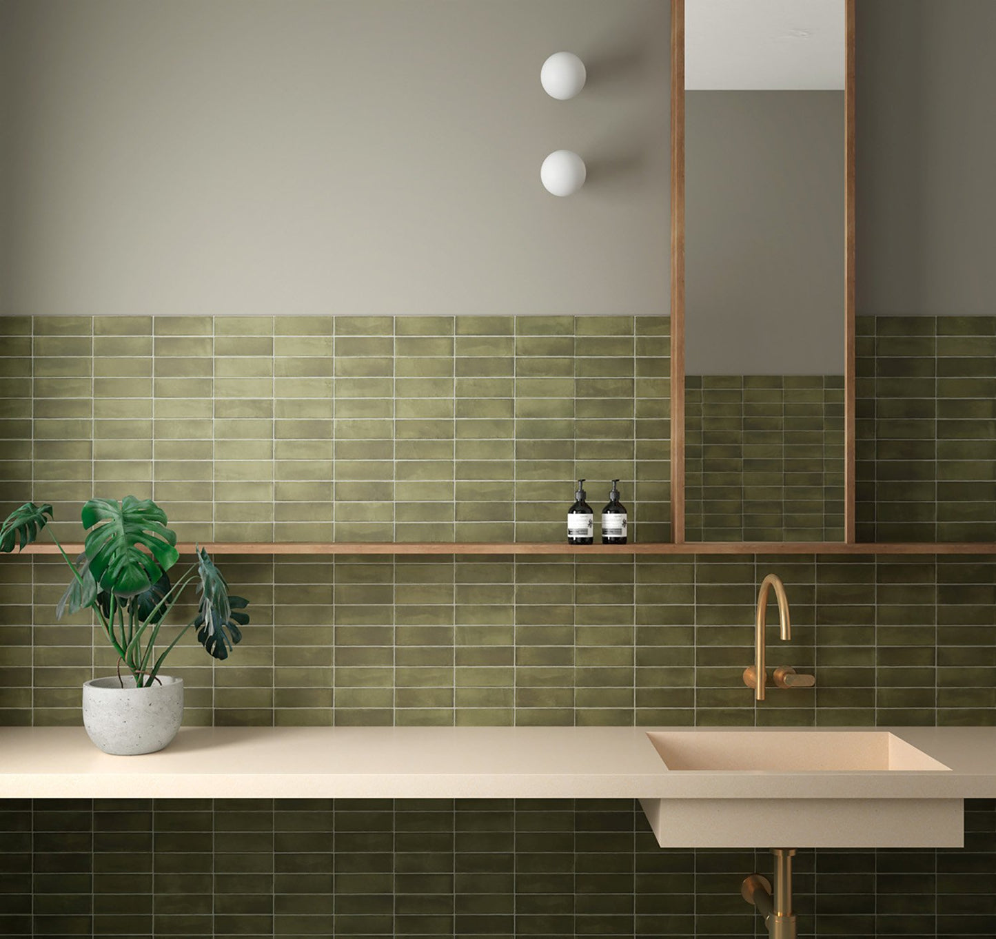 Coco Living | 2"x6" Porcelain Zellige Floor & Wall Tile