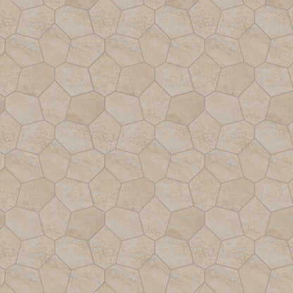 Bergen | 12"x12" Porcelain Leaves Mosaic Tile