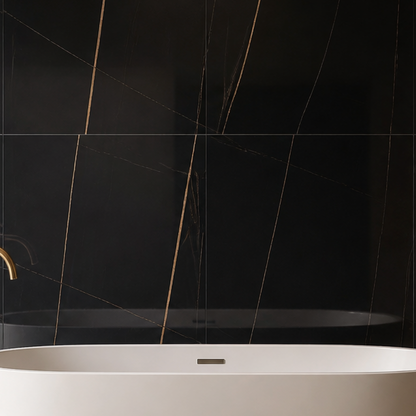 Dream | 24"x48" Laurent Gold Polished Porcelain Marble Look Floor & Wall Tile