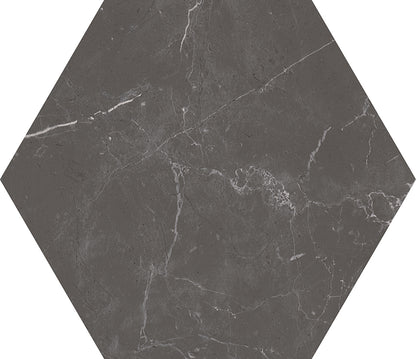 Sophia Hexagons | 8"x9" Porcelain Marble Look Floor & Wall Tile