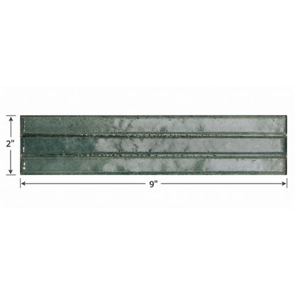 Loki | 2"x9" Porcelain Structured Floor & Wall Tile