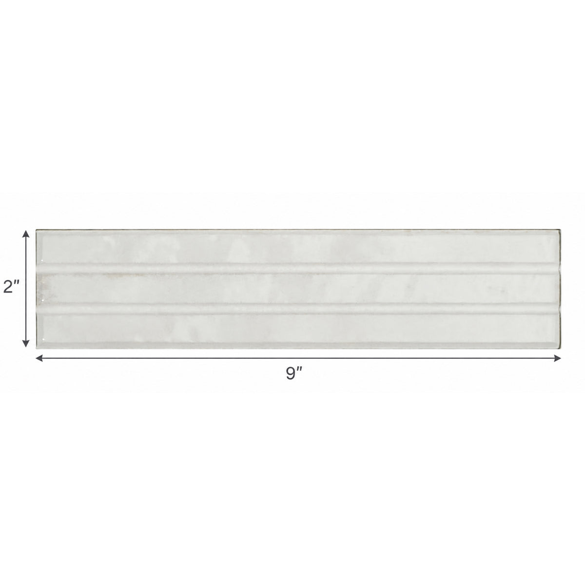 Loki | 2"x9" Porcelain Structured Floor & Wall Tile