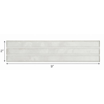 Loki | 2"x9" Porcelain Structured Floor & Wall Tile