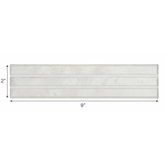 Loki | 2"x9" Porcelain Structured Floor & Wall Tile