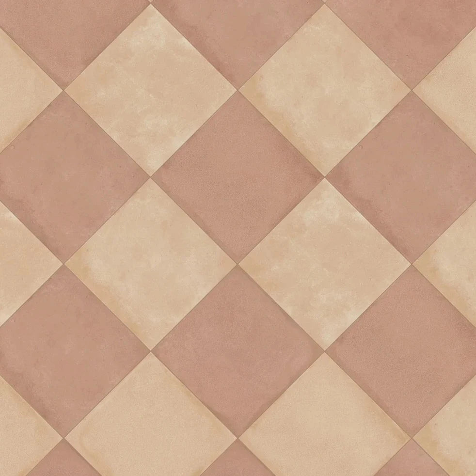 Amaras Checkerboard | 8"x8" Porcelain Floor & Wall Tile
