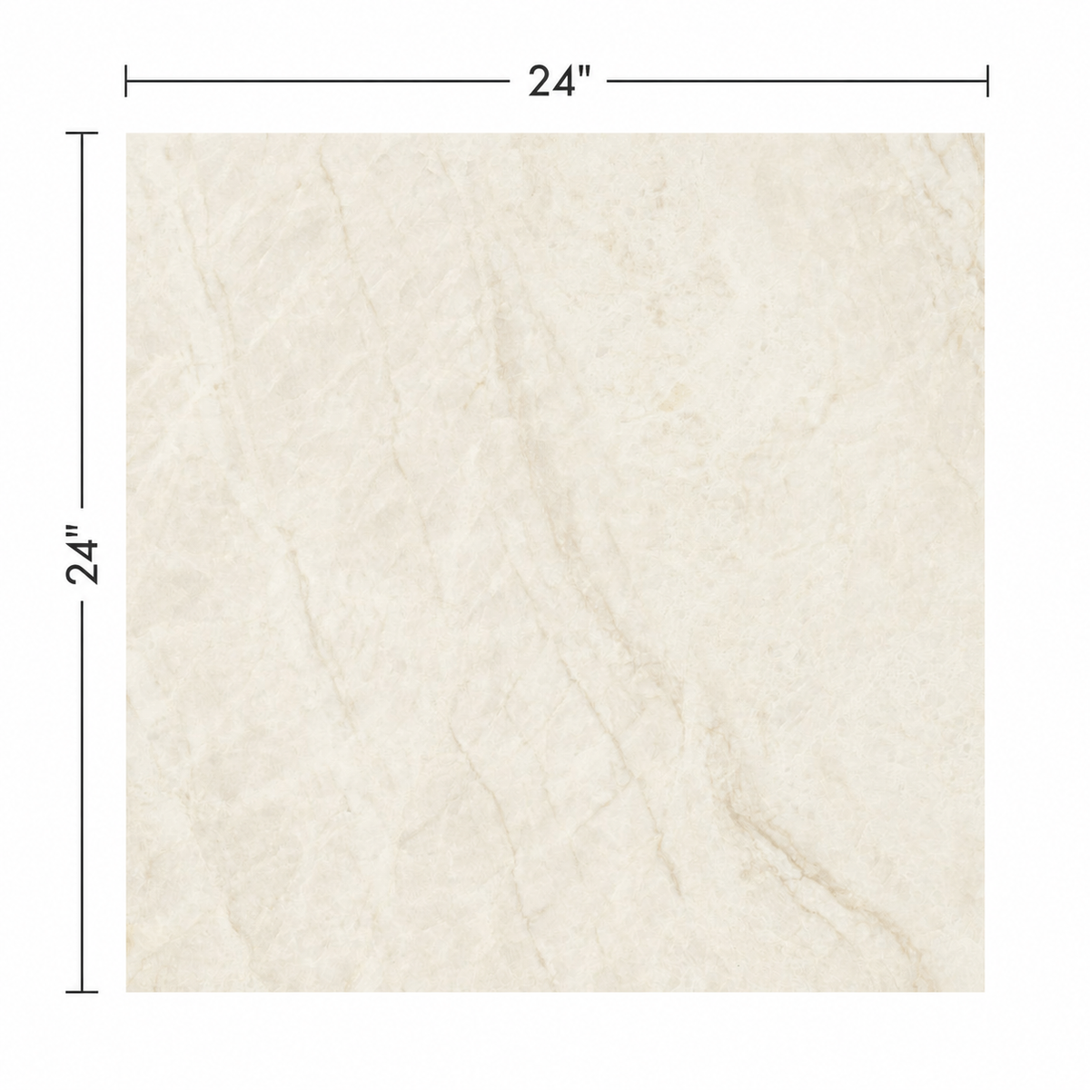 Precious Checkerboard | 24"x24" Marble Look Floor & Wall Tile