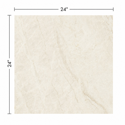 Precious Checkerboard | 24"x24" Marble Look Floor & Wall Tile