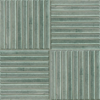 Kit Kat | 6"x6" Porcelain Fluted Wall Tile