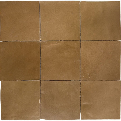 Atlas Zellige | 4"x4" Terracotta Wall Tile