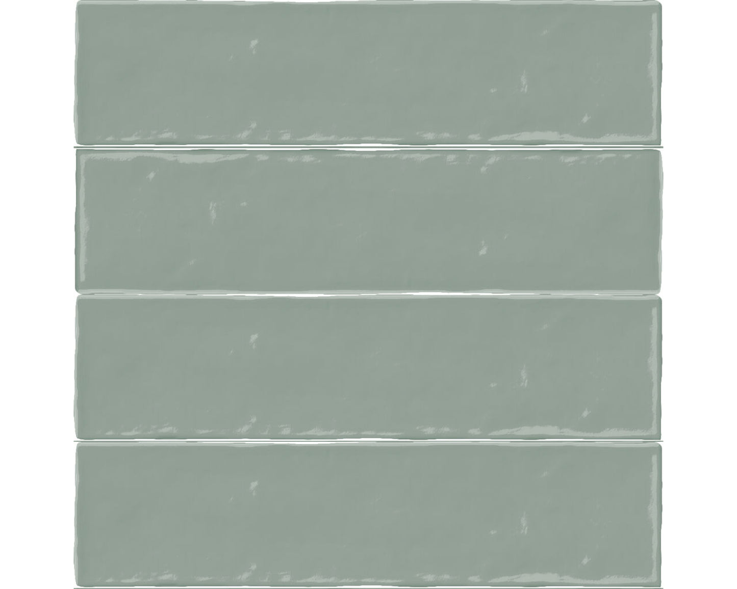 Moos Zellige | 3"x11" Ceramic Zellige Wall Tile