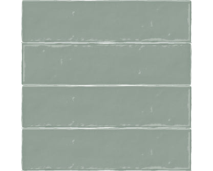 Moos Zellige | 3"x11" Ceramic Zellige Wall Tile