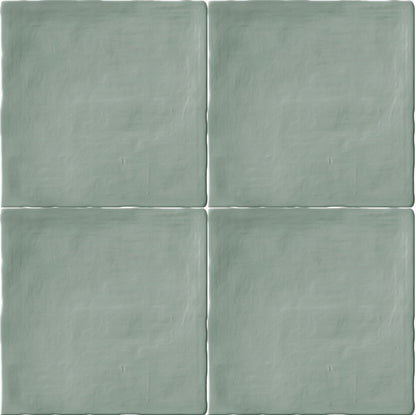 Moos Zellige | 5"x5" Ceramic Zellige Wall Tile
