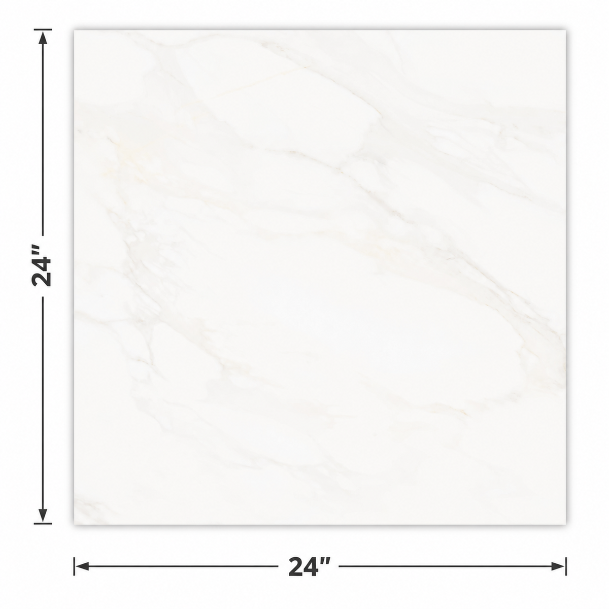 Precious Checkerboard | 24"x24" Marble Look Floor & Wall Tile