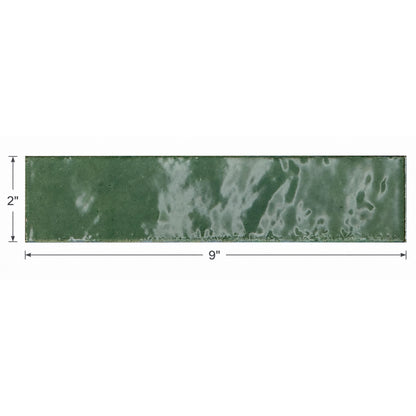 Loki | 2"x9" Porcelain Handmade Look Floor & Wall Tile