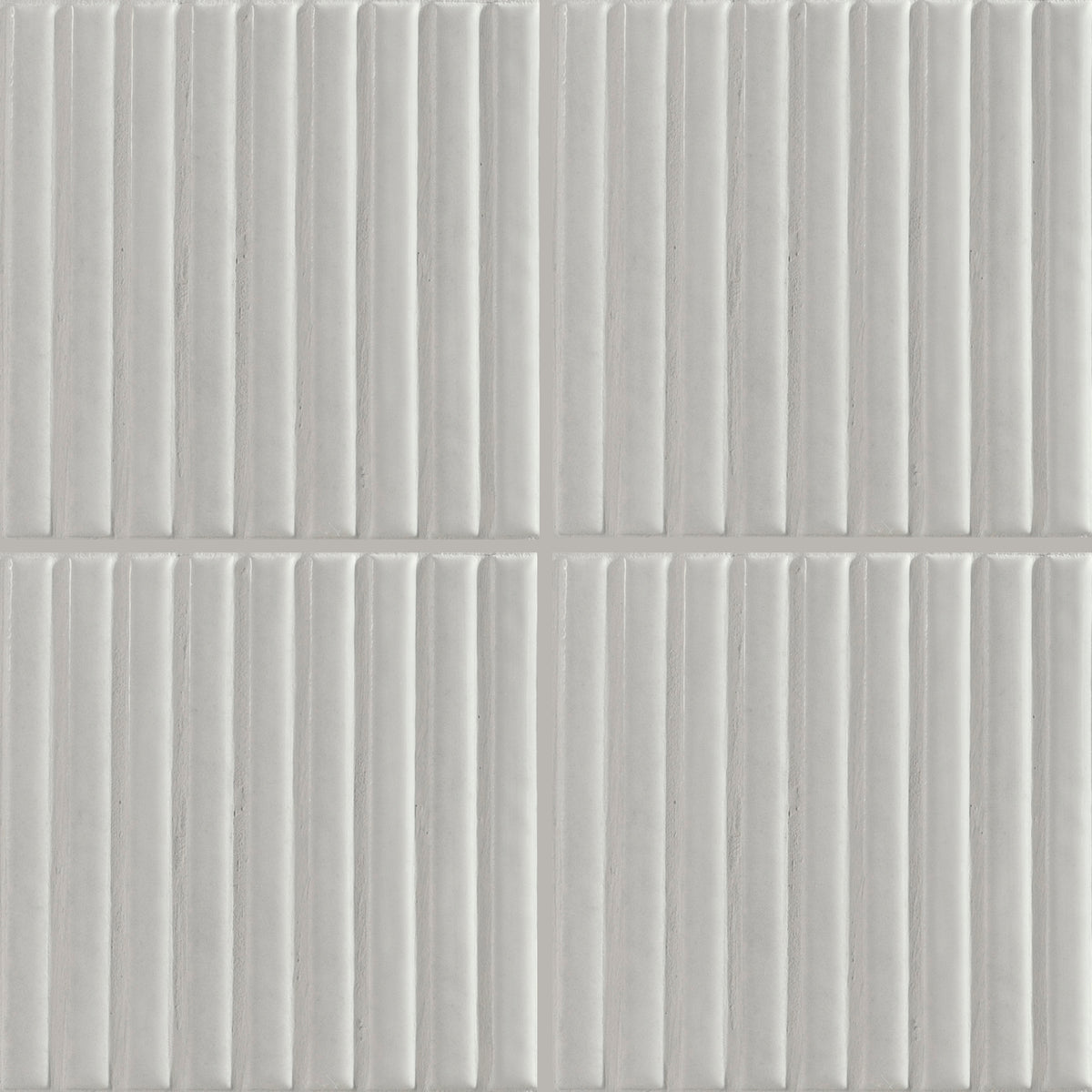 Kit Kat | 6"x6" Porcelain Fluted Wall Tile