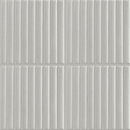 Kit Kat | 6"x6" Porcelain Fluted Wall Tile