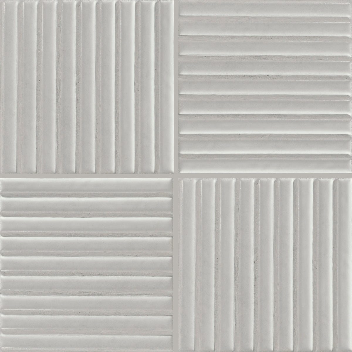 Kit Kat | 6"x6" Porcelain Fluted Wall Tile
