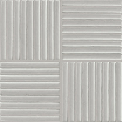 Kit Kat | 6"x6" Porcelain Fluted Wall Tile