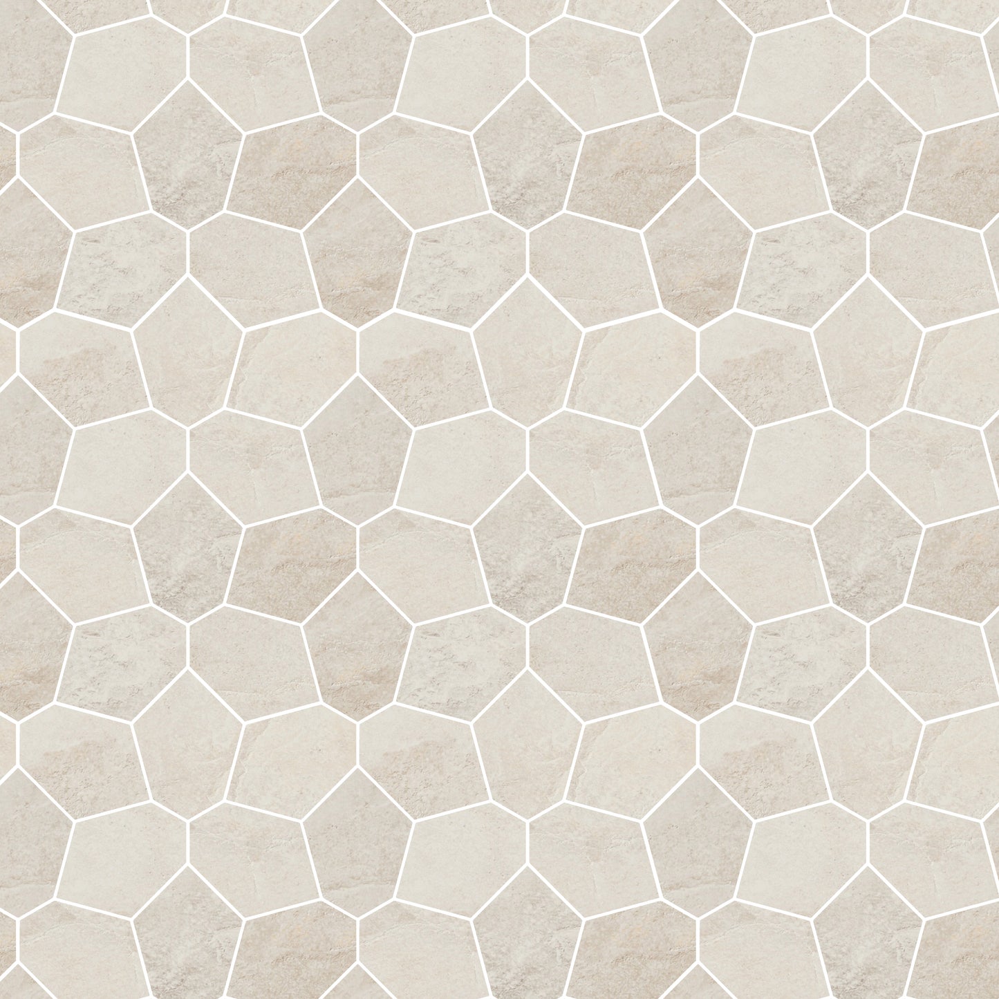 Bergen | 12"x12" Porcelain Leaves Mosaic Tile