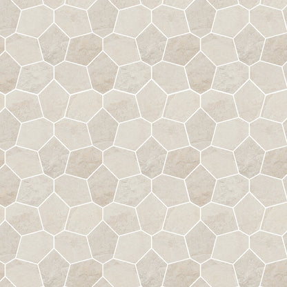 Bergen | 12"x12" Porcelain Leaves Mosaic Tile