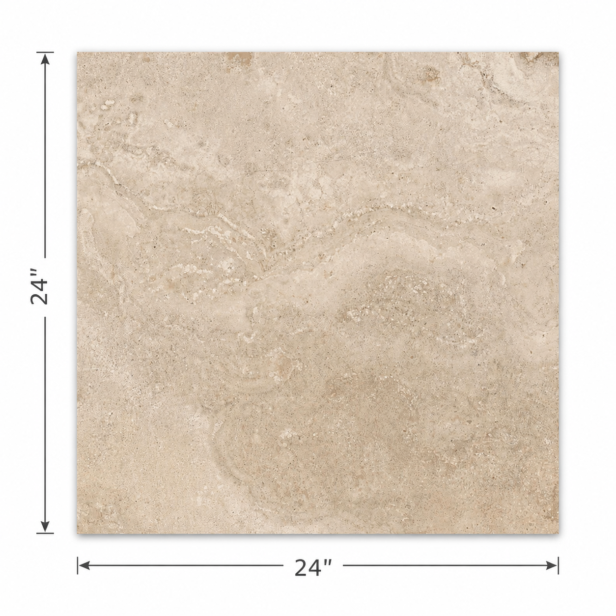 Roma | 24"x24" Porcelain Stone Look Floor & Wall Tile