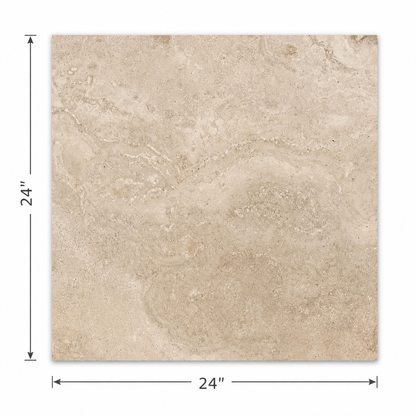 Roma | 24"x24" Porcelain Stone Look Floor & Wall Tile