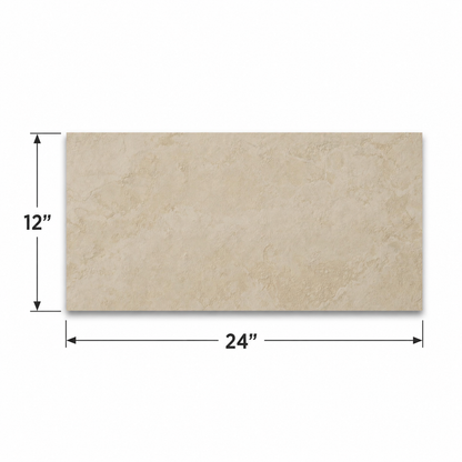 Roma | 12"x24" Porcelain Stone Look Floor & Wall Tile