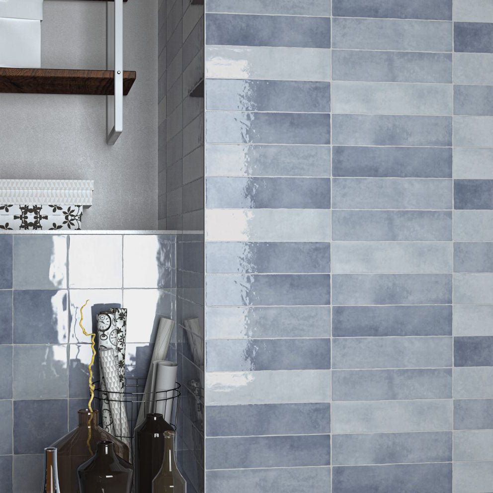 Moos Zellige | 3"x11" Ceramic Zellige Wall Tile